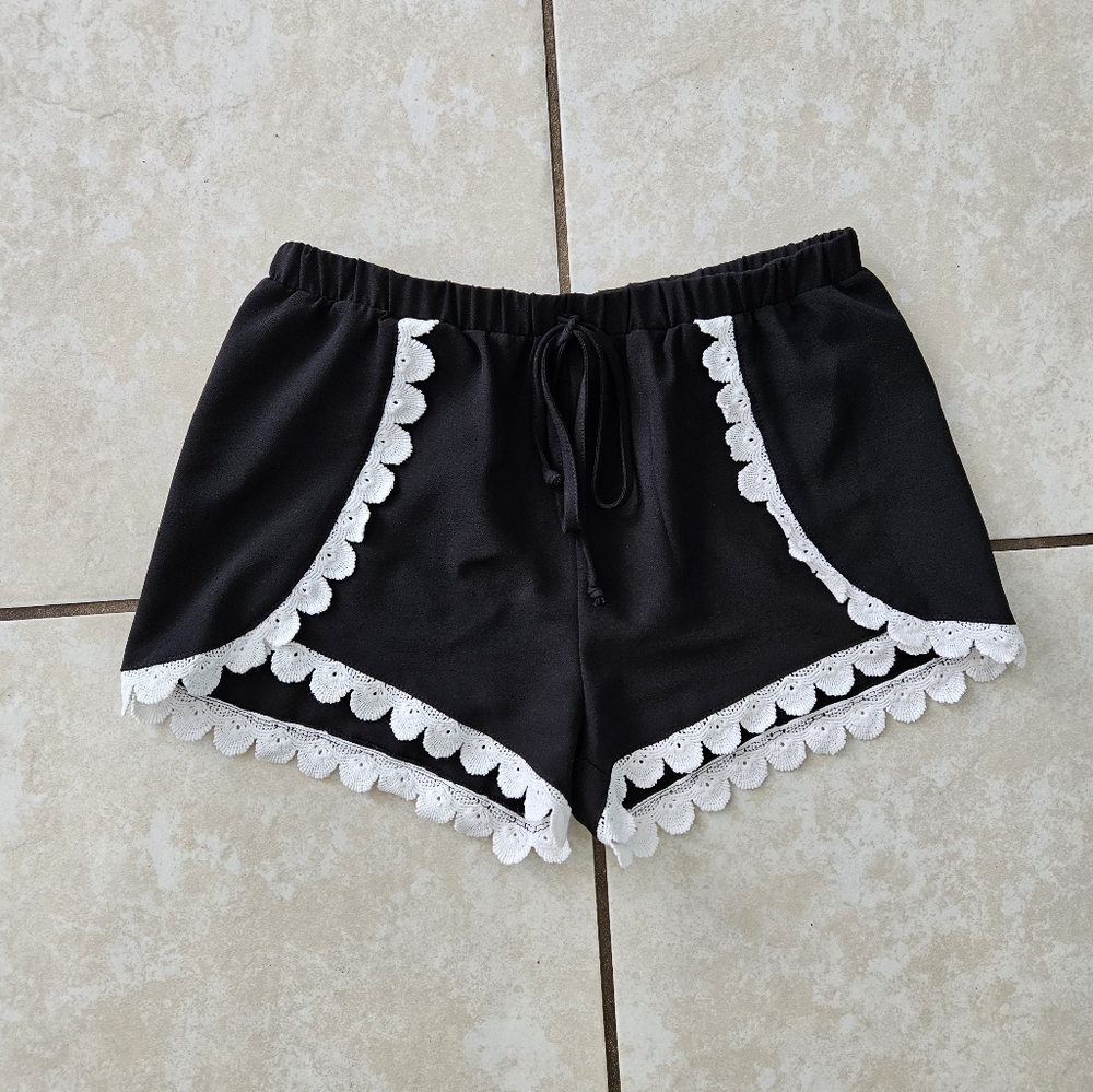 Black shorts